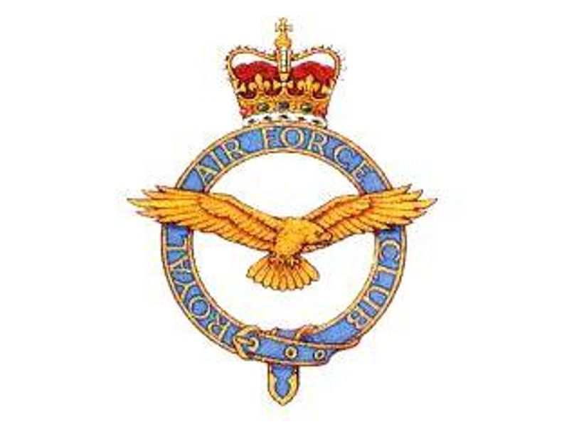 RAF Club logo. Published on 19-10-2017