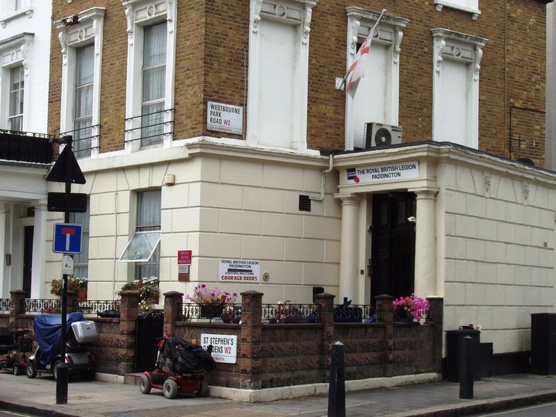 Royal British Legion Paddington-1 Aug 2017. (Pub, External, Key). Published on 23-08-2017