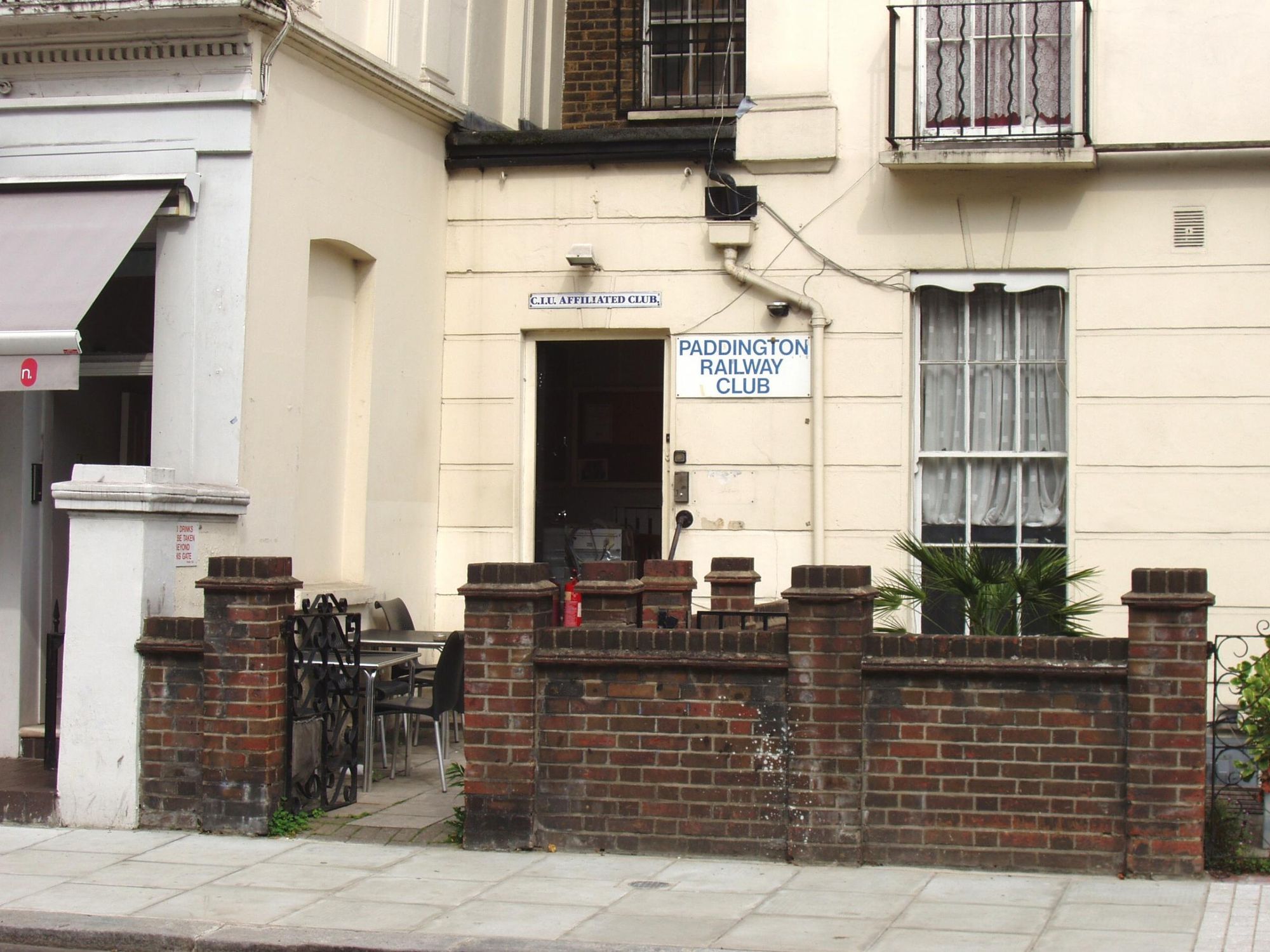 Paddington Railway Club-2 Aug 2017. (Pub, External, Key). Published on 23-08-2017