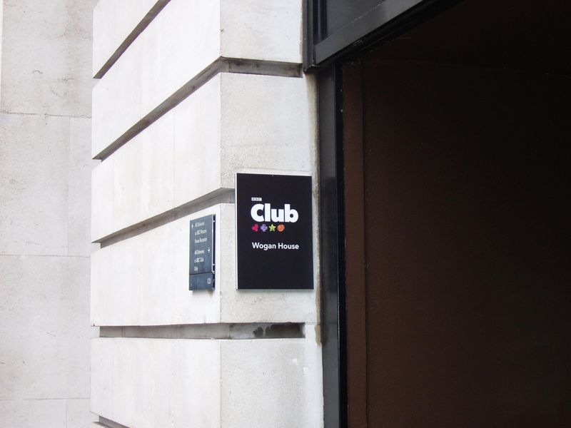 BBC Club entrance Nov 2016. (Pub, External, Key). Published on 27-11-2016