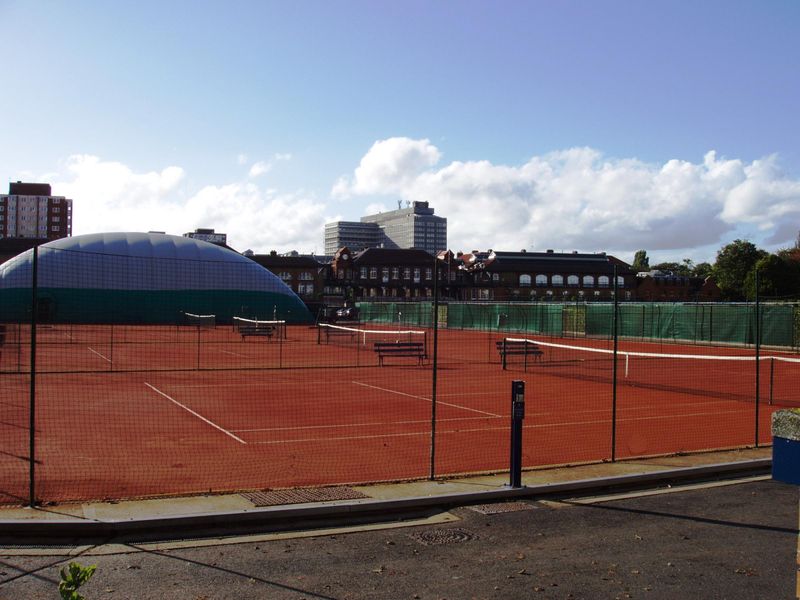 Queen's Club courts Oct 2014. (External, Garden). Published on 16-10-2016 