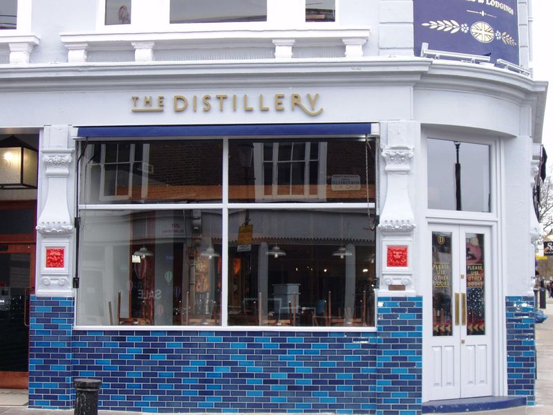 Distillery W11 front Dec 2016. (Pub, External). Published on 25-12-2016