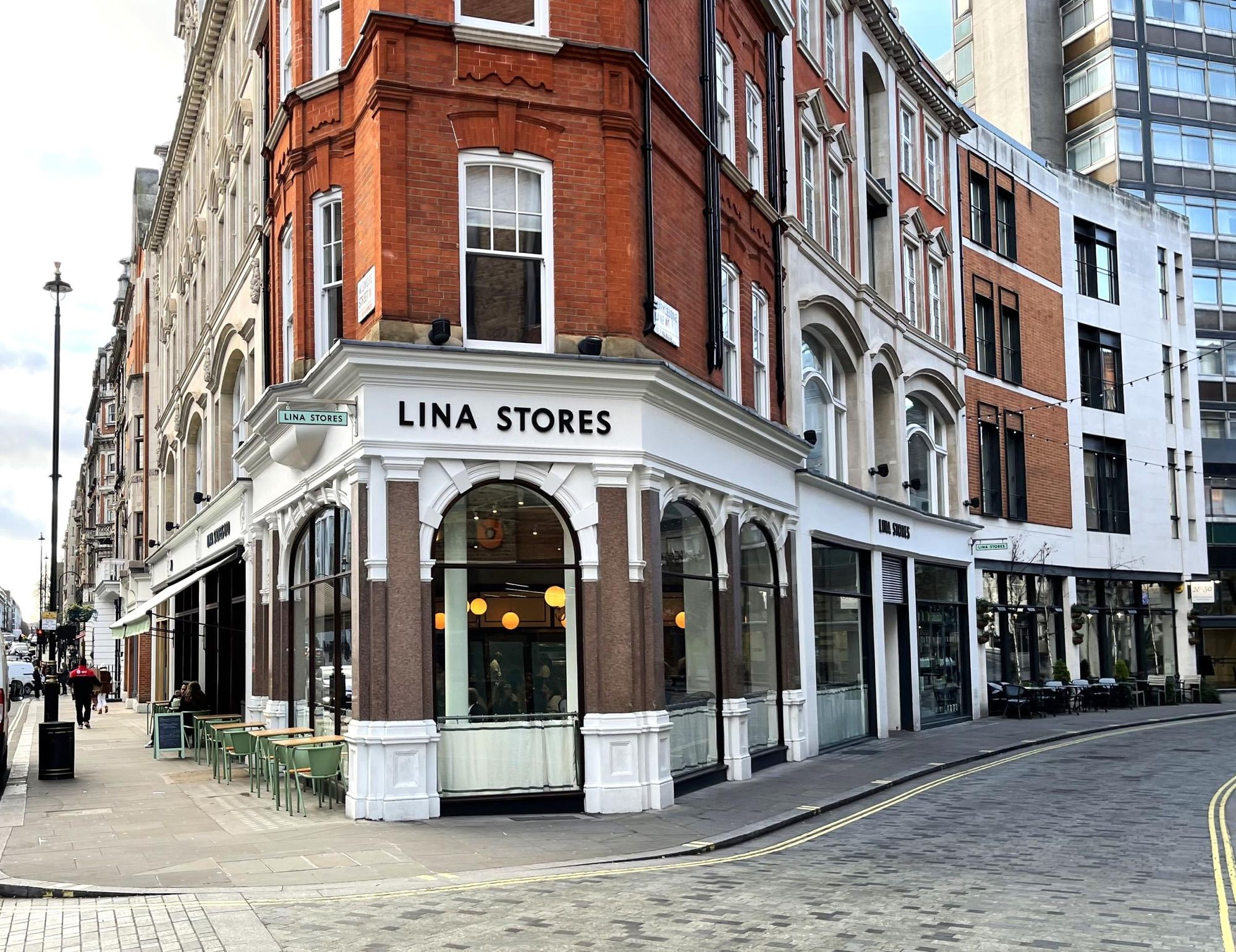 Lina Stores Marylebone Jan 2023. (External, Key). Published on 18-01-2023