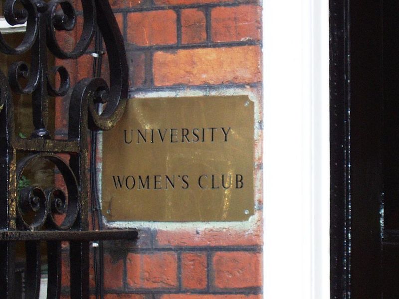 University Womens Club-3 Feb 2017. (Pub, External, Sign). Published on 07-02-2017 