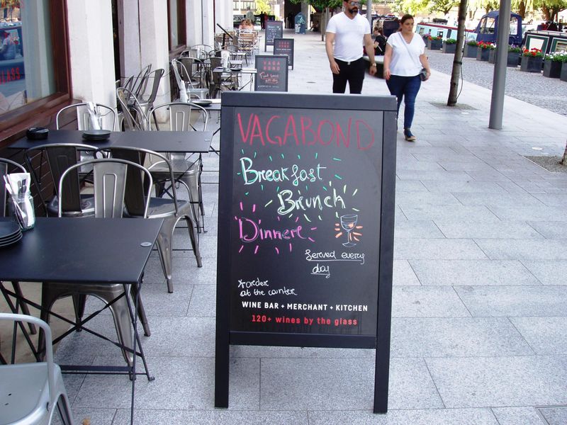 Vagabond W2-A-board July 2019. (Pub, External, Sign). Published on 24-07-2019 