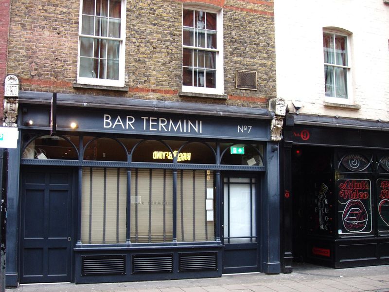 Bar Termini W1-1 Feb 2025. (Pub, External, Key). Published on 16-02-2025