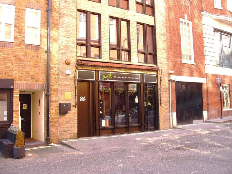 Brooks Mews-2 Mar 2025. (Pub, External). Published on 09-03-2025
