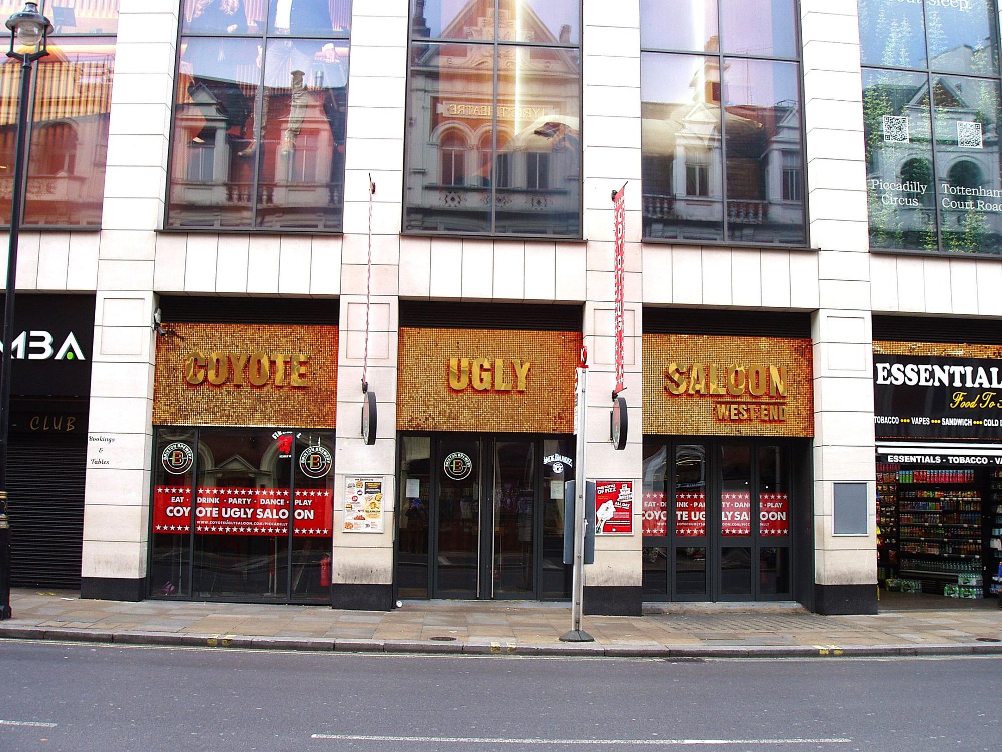 Coyote Ugly Saloon. (Pub, External, Key). Published on 27-04-2025