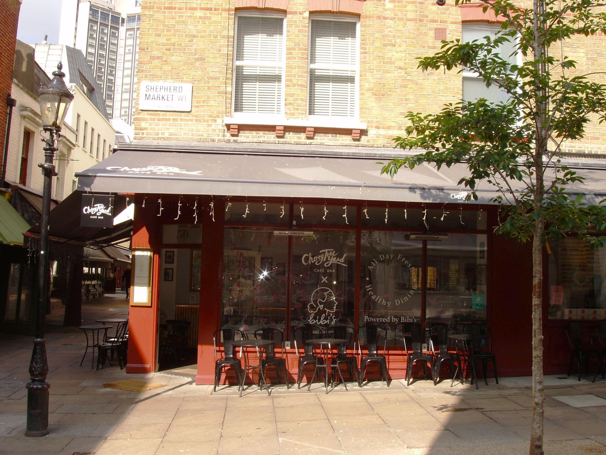 Cheery Tree Yard-2 Mayfair June 2025. (Pub, External). Published on 08-06-2025