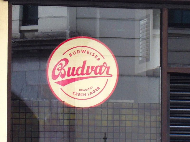 Stranded Budvar sign. (External, Sign). Published on 29-06-2025 