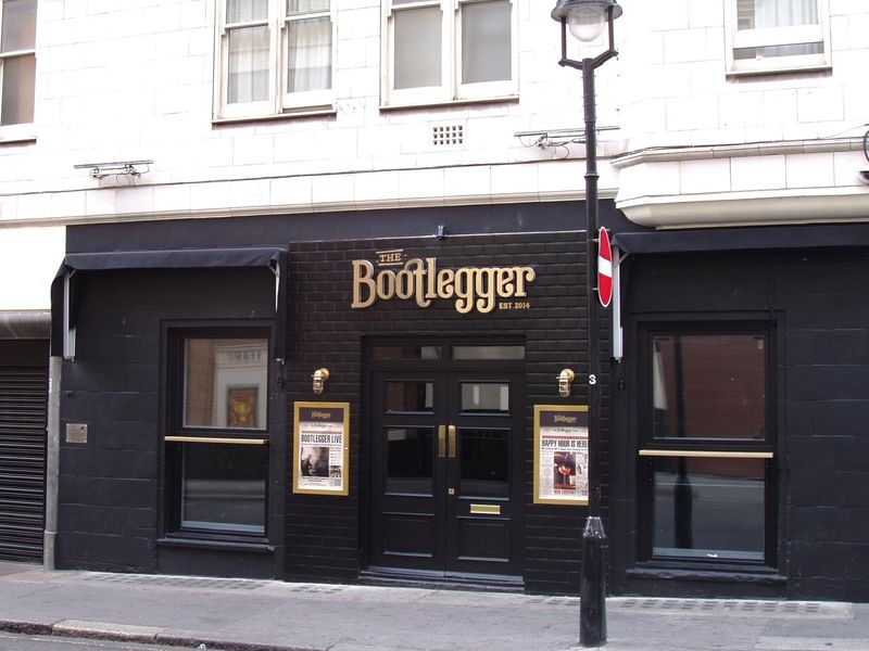 Bootlegger WC2. (Pub, External, Key). Published on 26-07-2026