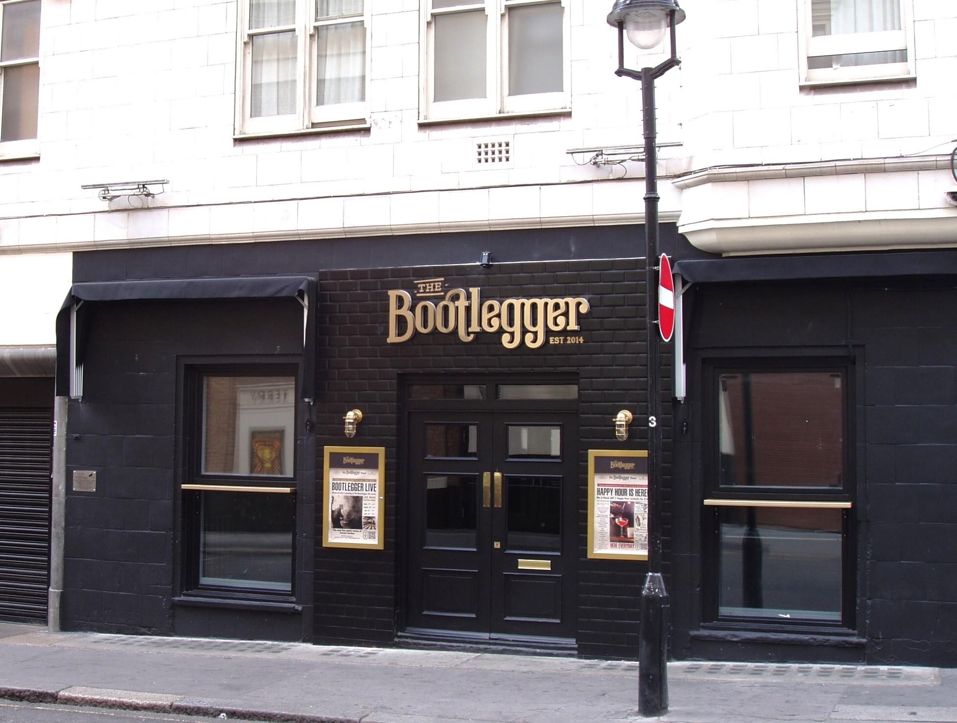 Bootlegger WC2. (Pub, External, Key). Published on 26-07-2026
