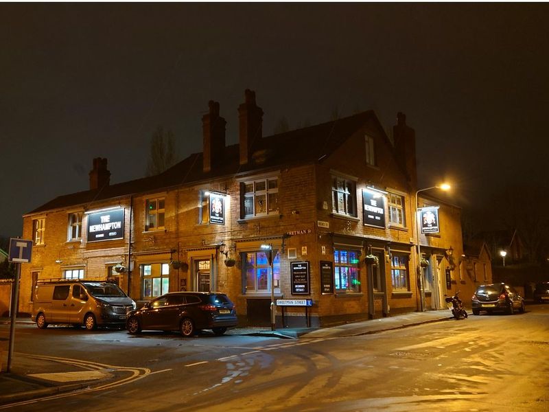 Nigh time frontage 2022. (Pub, External). Published on 06-03-2022 