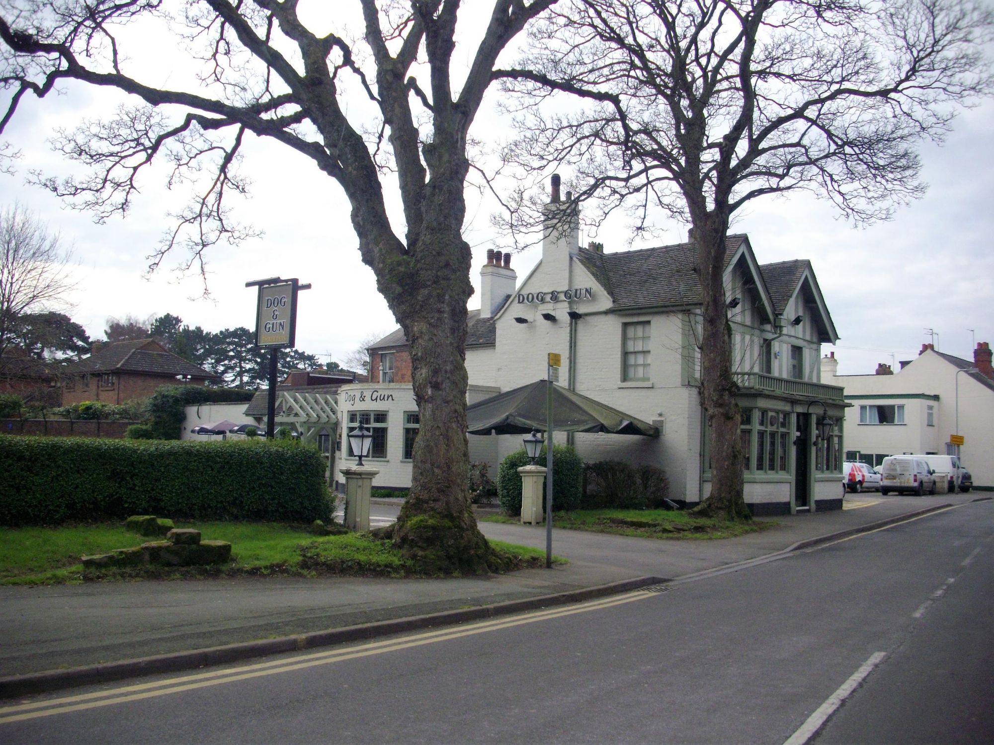 Frontage from road 2017. (Pub, External). Published on 06-03-2017