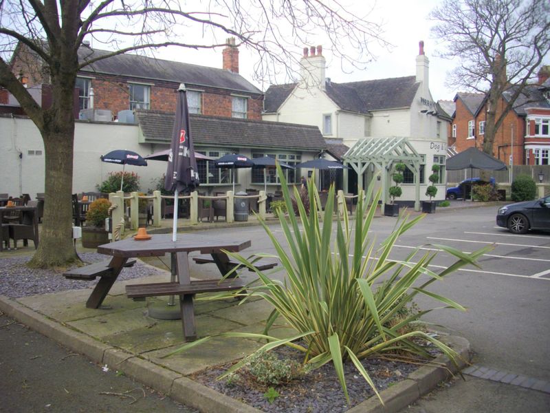 View from car park 2017. (Pub, External, Garden). Published on 06-03-2017