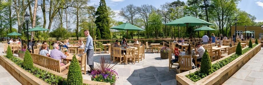 Panoramic Beer Garden view - 2018. (Pub, External, Garden). Published on 06-01-2018