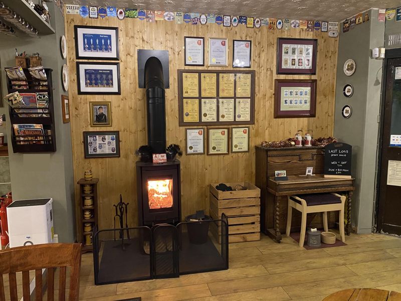 Log burner addition 2023. (Pub). Published on 13-12-2023