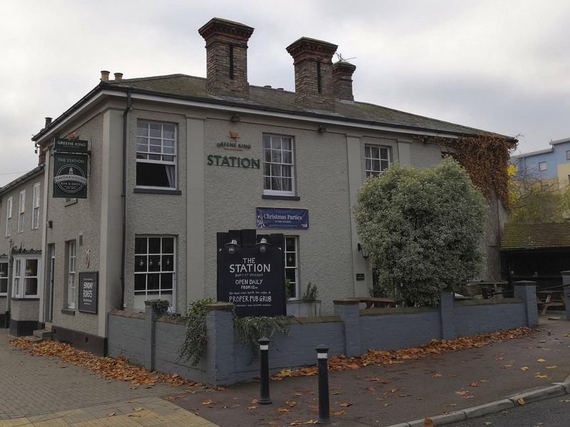 Station, Bury St Edmunds. (Pub, External, Key). Published on 18-11-2018