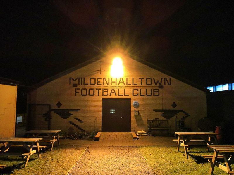 Mildenhall Footaball Club. (Pub, External, Key). Published on 27-02-2019