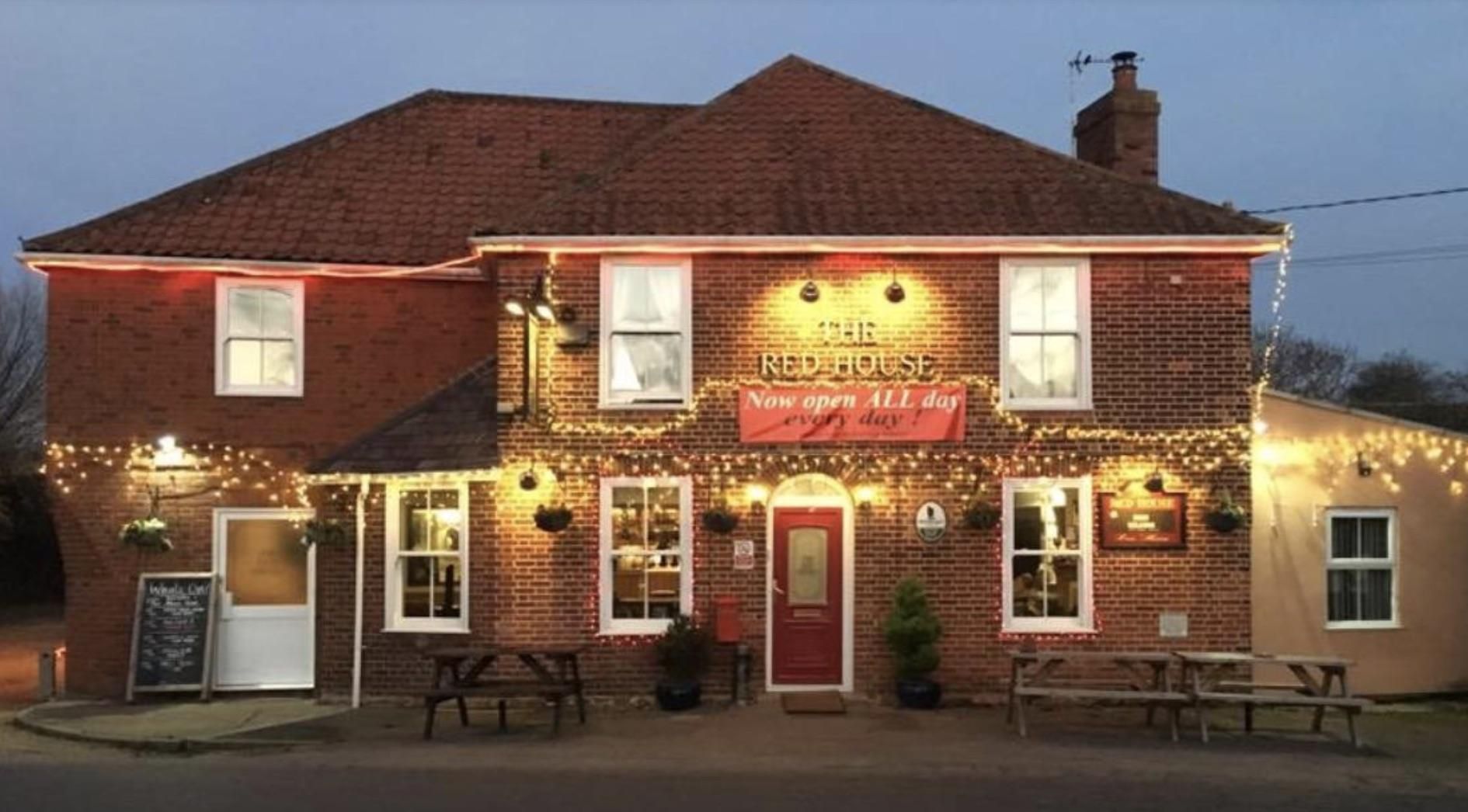 red house 2018. (Pub, External, Key). Published on 04-06-2018