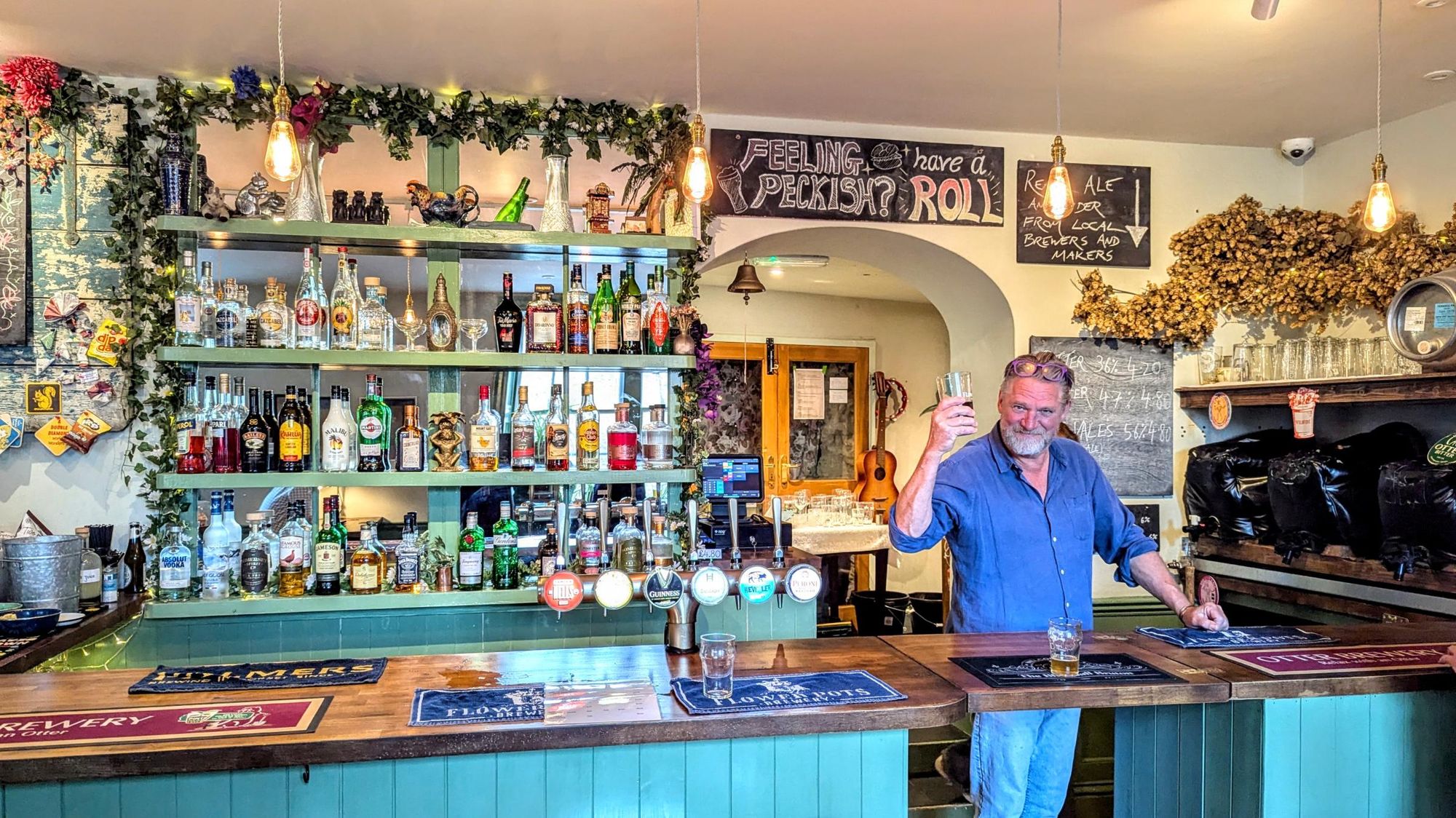 Landlord Piers Skinner. (Bar). Published on 23-04-2025