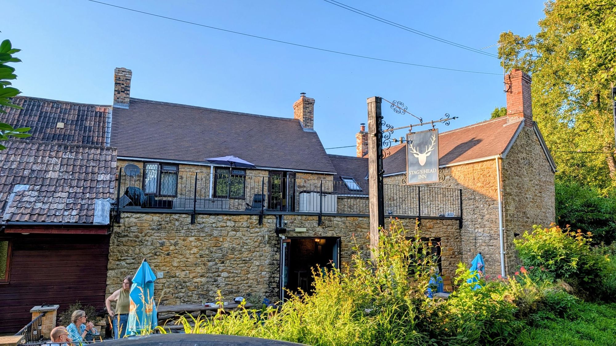 View from lane behind pub. (External). Published on 05-07-2026
