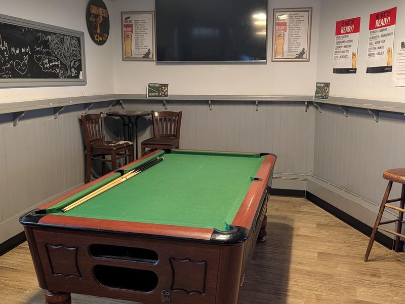 Pool table in RH Bar. (Bar). Published on 26-09-2026