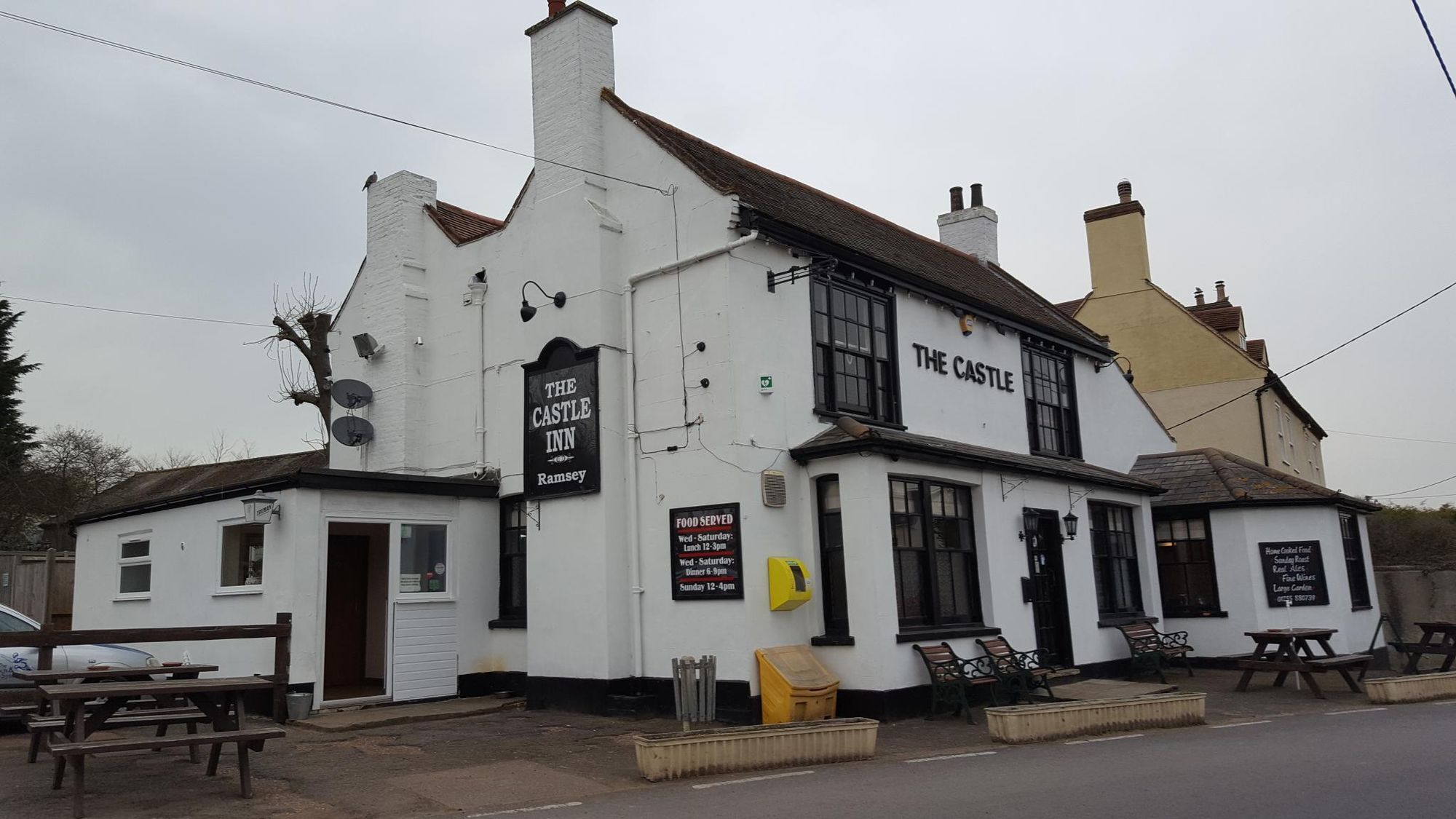 The Castle, Ramsey. (Pub, External, Key). Published on 03-12-2017
