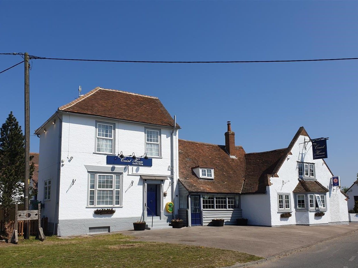 Court House, Great Bromley. (Pub, External, Key). Published on 01-01-1970