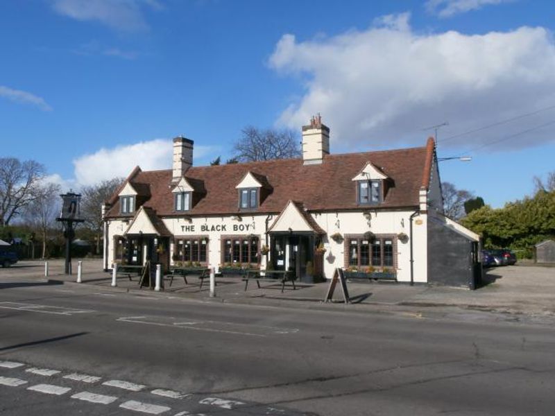 Black Boy at Weeley. (Pub, External, Key). Published on 02-04-2014