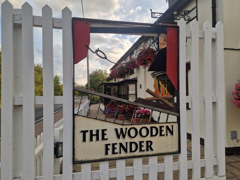 Wooden Fender, Ardeligh (sign). (External, Sign). Published on 09-08-2025 