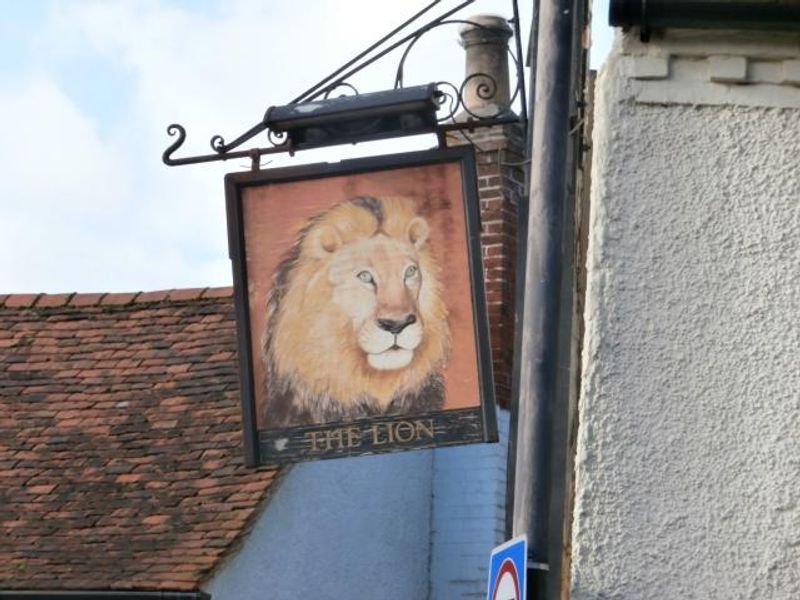 Lion Inn, Ardleigh - sign. (Pub, External, Sign). Published on 02-08-2014