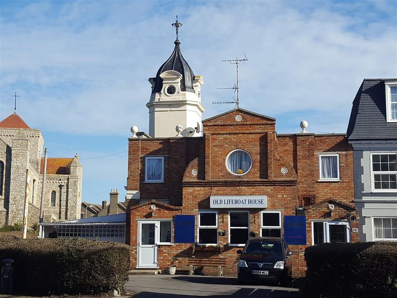 Old Lifeboat House at Clacton-on-Sea. (Pub, External, Key). Published on 01-01-1970