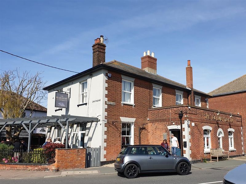 Railway Tavern, Brightlingsea. (Pub, External). Published on 01-01-1970