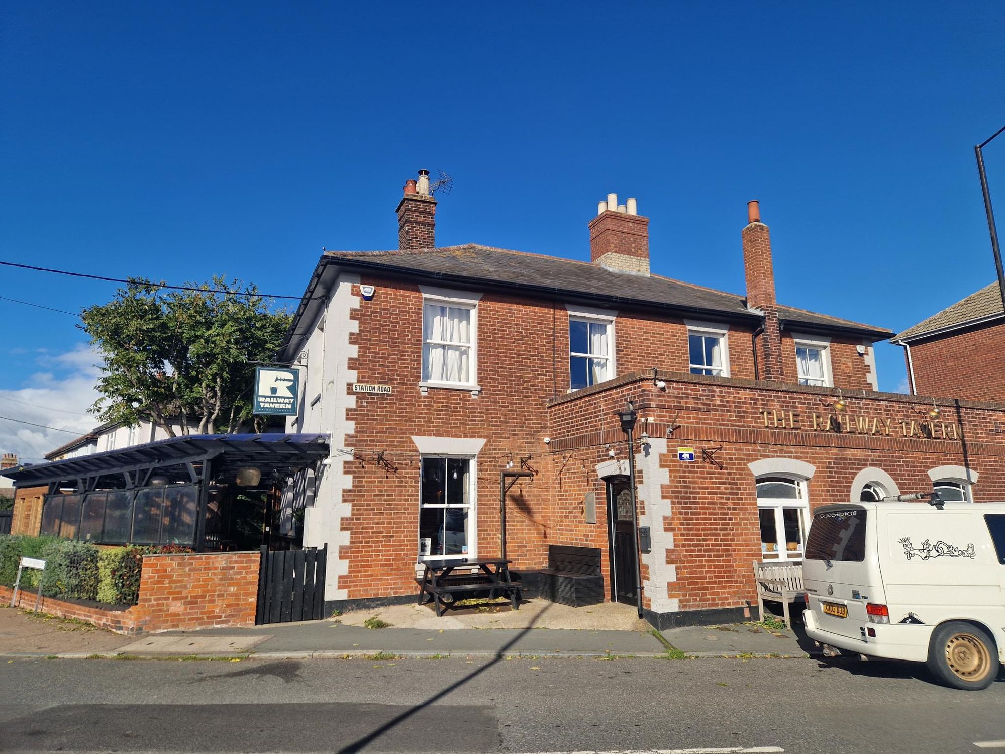 Railway Tavern, Brightlingsea. (Pub, External, Key). Published on 01-01-1970
