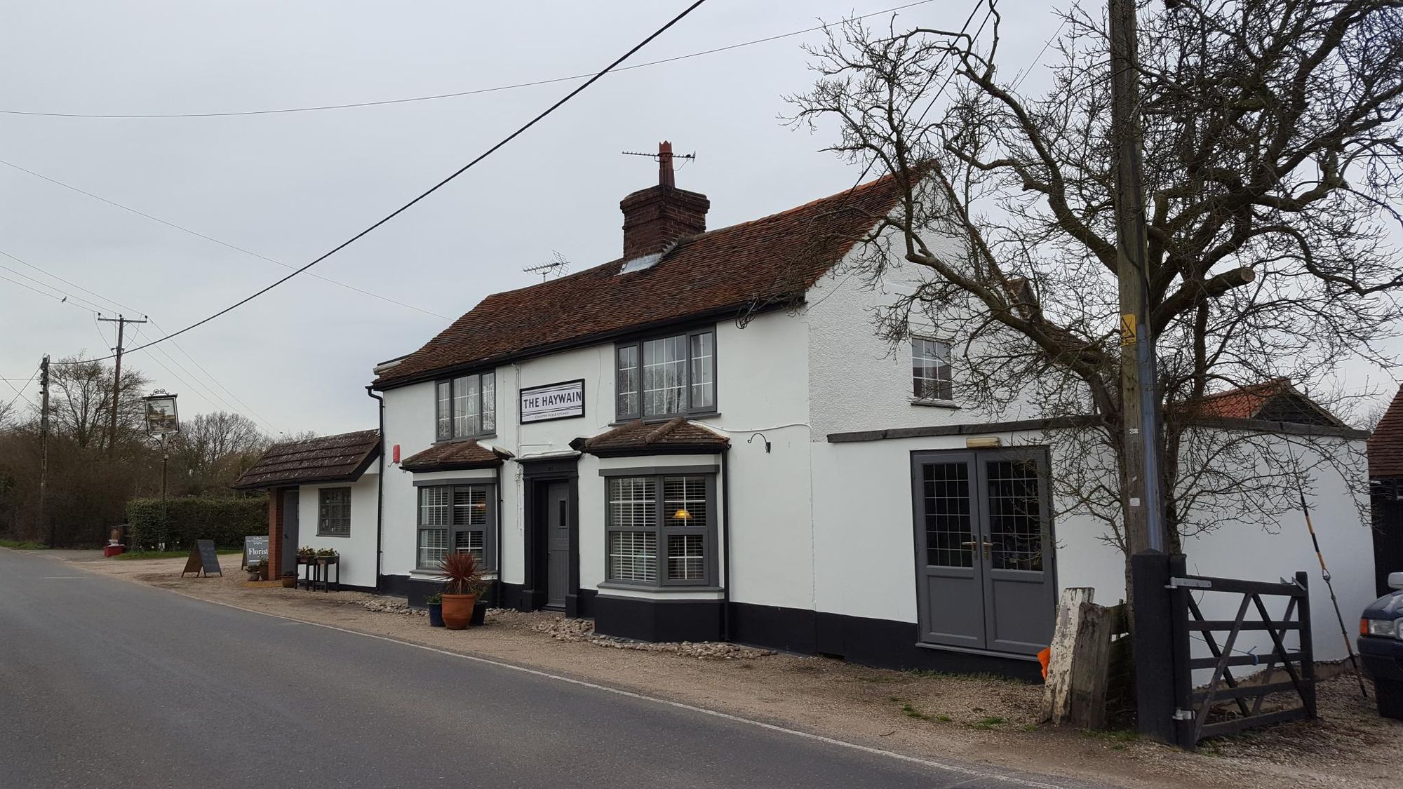 Haywain at Little Bromley. (Pub, External, Key). Published on 03-12-2017