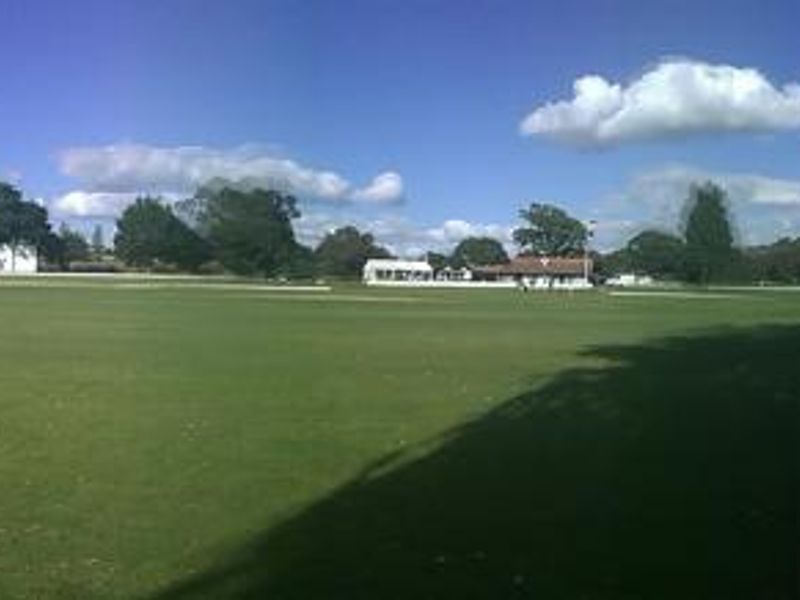 Frinton Cricket Club from across the pitch. (External, Key). Published on 29-09-2012