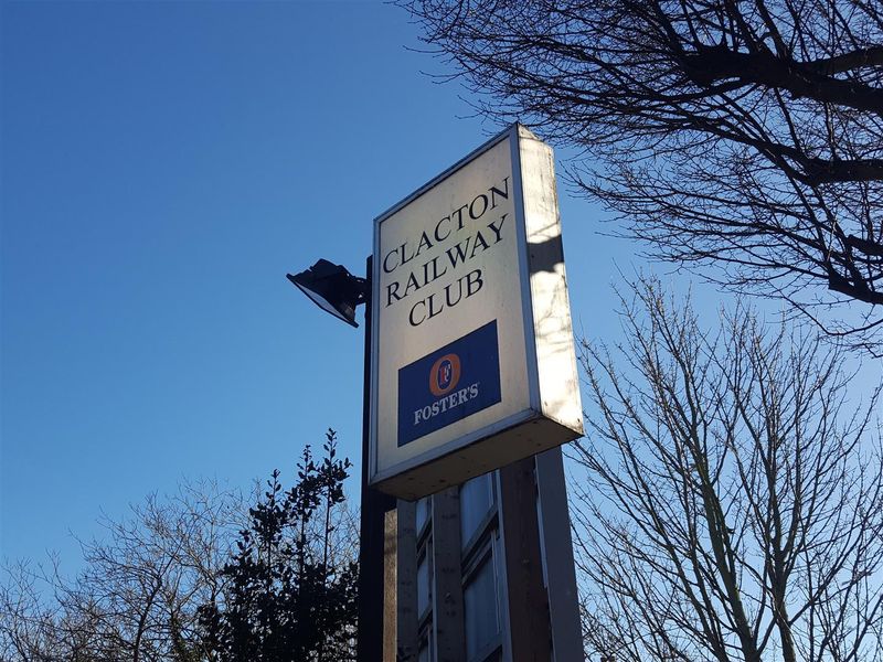 Clacton Railway Club. (Sign, Key). Published on 01-01-1970 