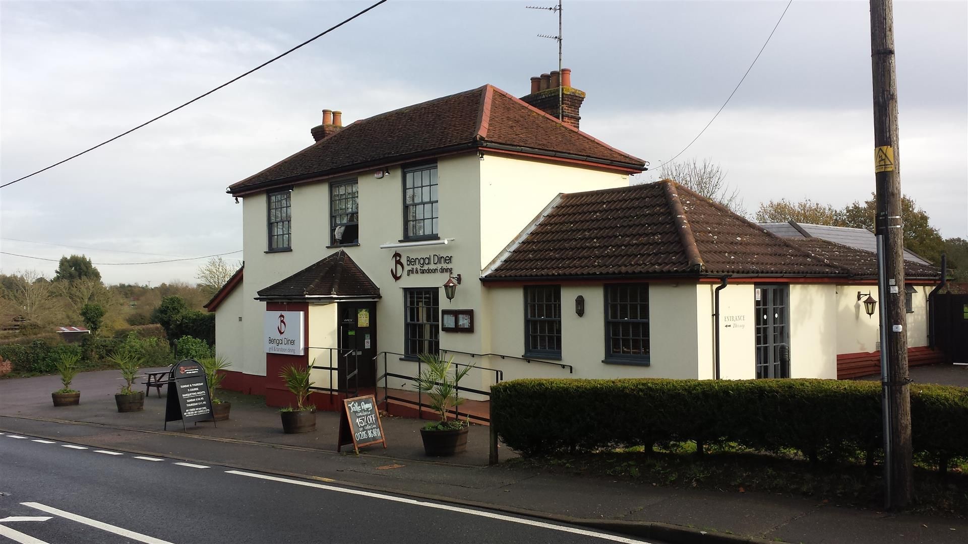 Bengal Diner, Ardleigh. (External, Restaurant, Key). Published on 11-09-2014