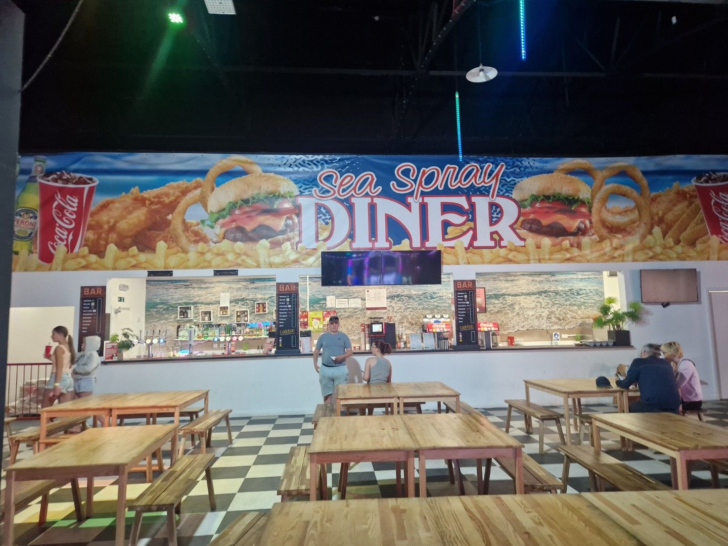 Sea Spray Diner at Walton Pier. (Pub, External, Key). Published on 05-09-2026