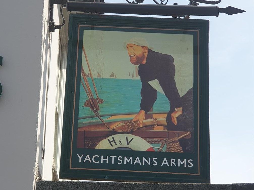 Yachtsman's Arms, Brightlingsea (sign). (Sign). Published on 01-01-1970