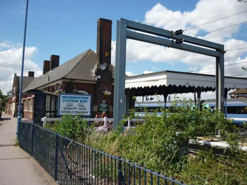 Manningtree Station Buffet at Lawford. (Pub, External, Key). Published on 07-11-2010 