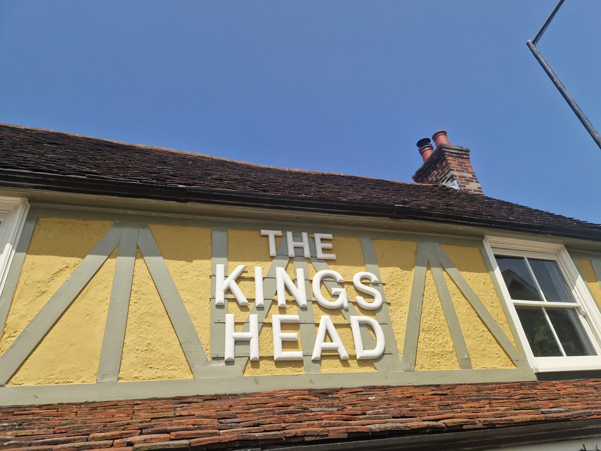 Kings Head, Brightlingsea. (Pub, External, Sign). Published on 01-01-1970