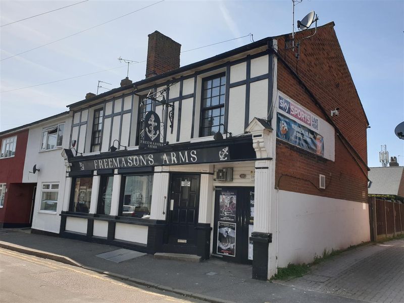 Freemasons Arms, Brightlingsea. (Pub, External, Key). Published on 01-01-1970