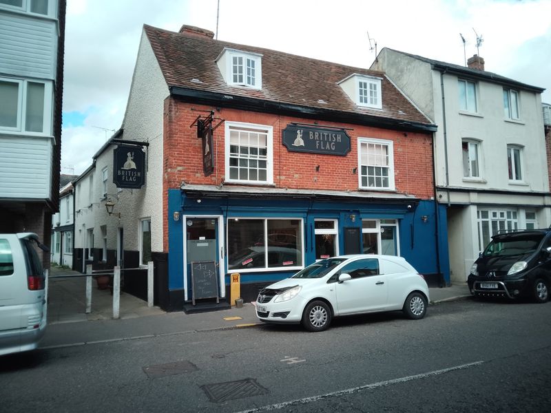 British Flag, Harwich. (Pub, External, Key). Published on 01-01-1970