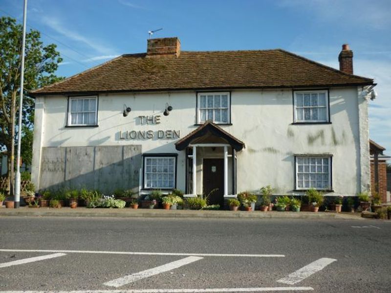 Lions Den at Great Holland. (Pub, External, Key). Published on 07-08-2010
