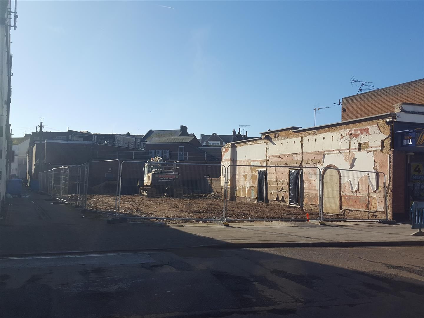 Carlton plot at Clacton post demolition. (Pub, External). Published on 01-01-1970