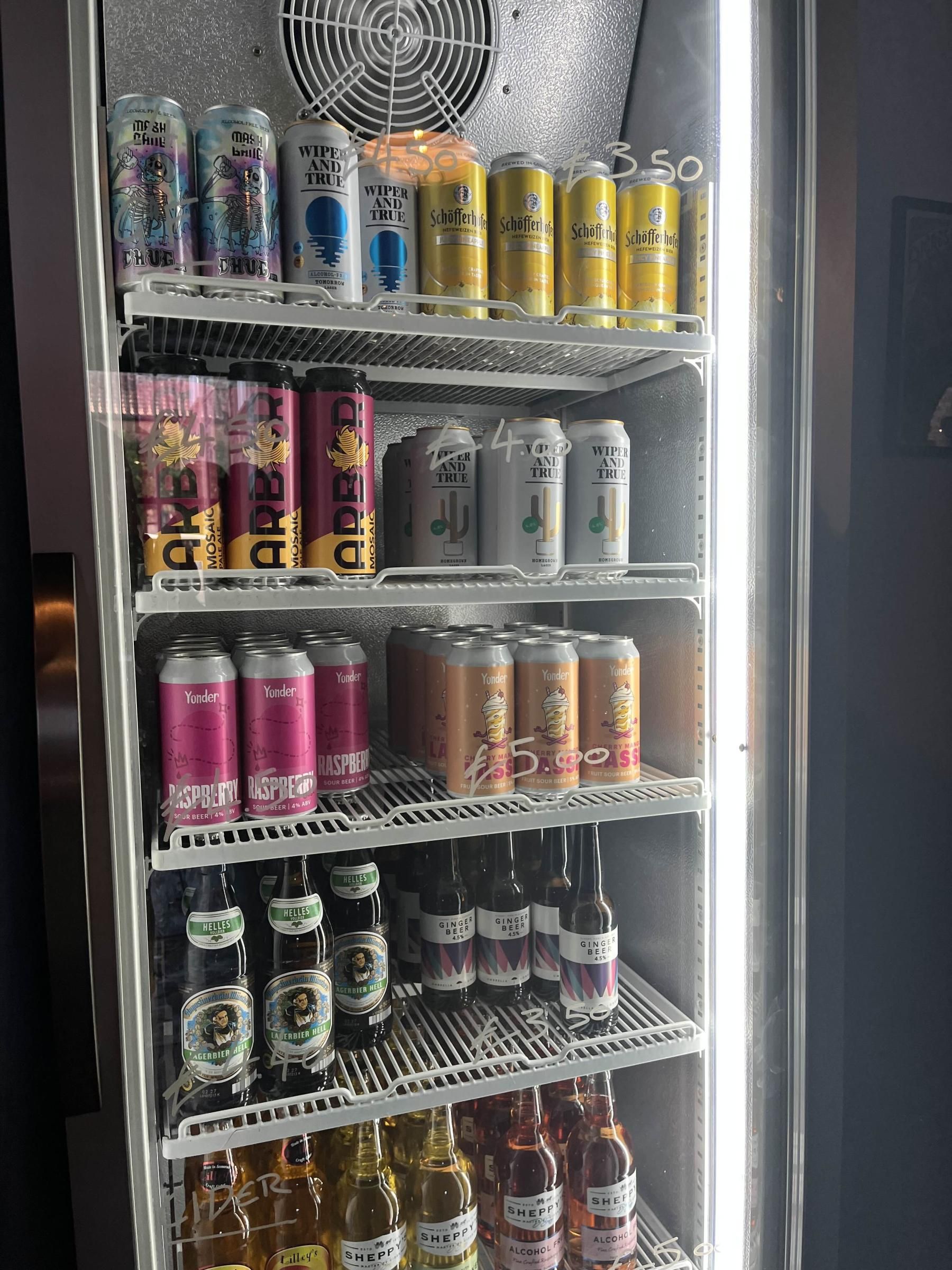 Cans & bottled beers. Published on 09-08-2026