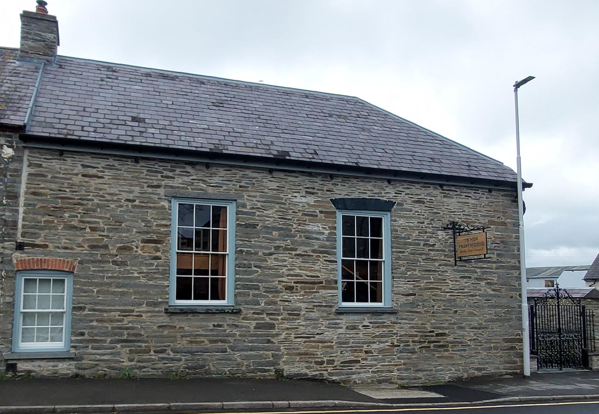 Yr Hen Printworks, Cardigan. (Pub, External, Key). Published on 15-04-2022