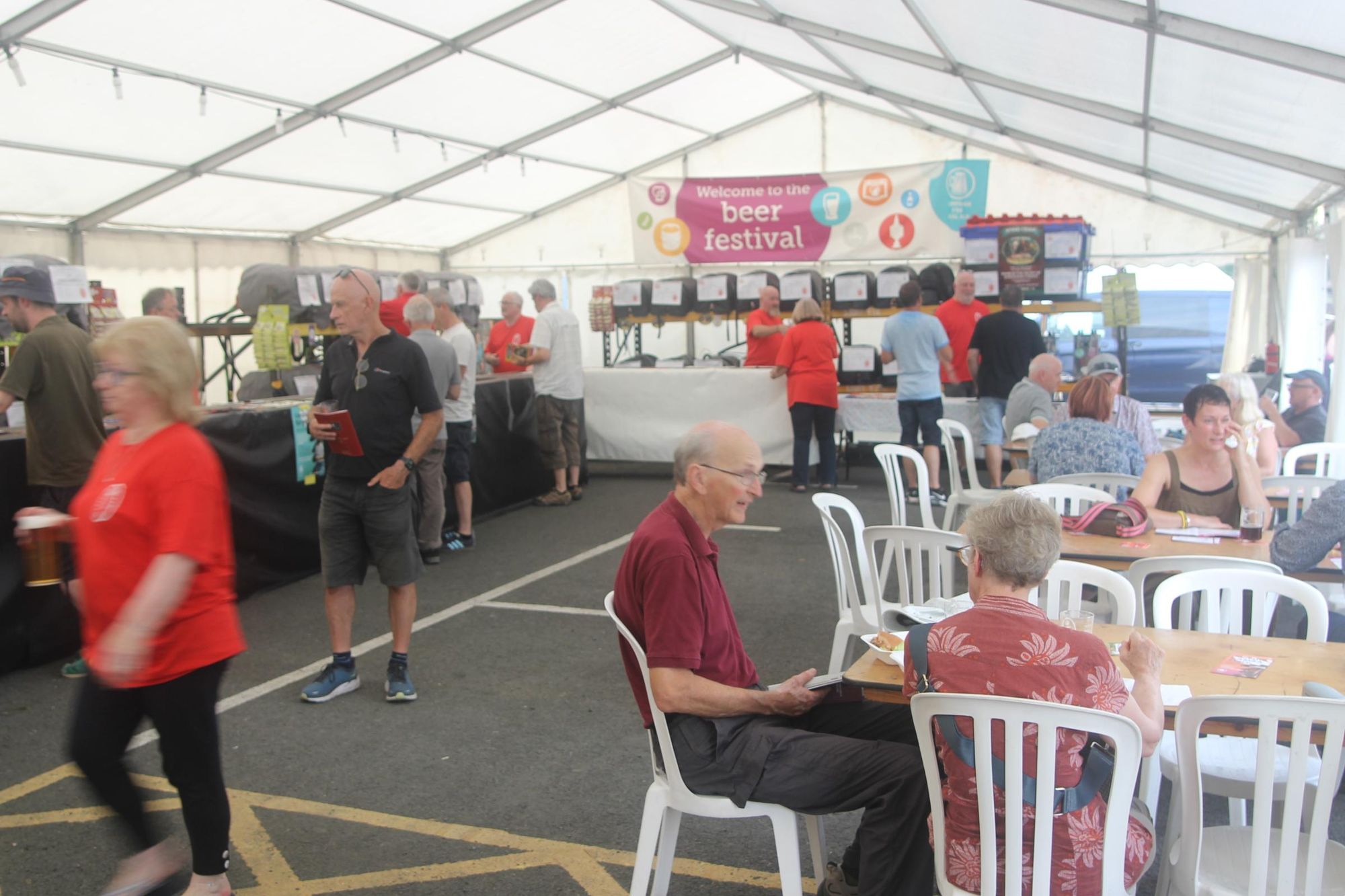 The calm before the storm - BBF 2023. (Festival, Customers, Key). Published on 07-06-2024